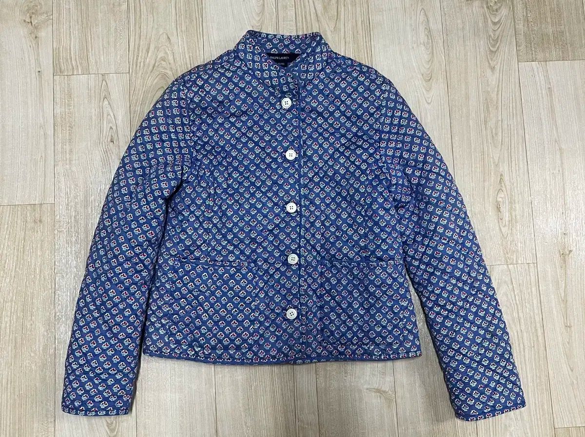 ラルフローレン ブルー キルティング ジャケット