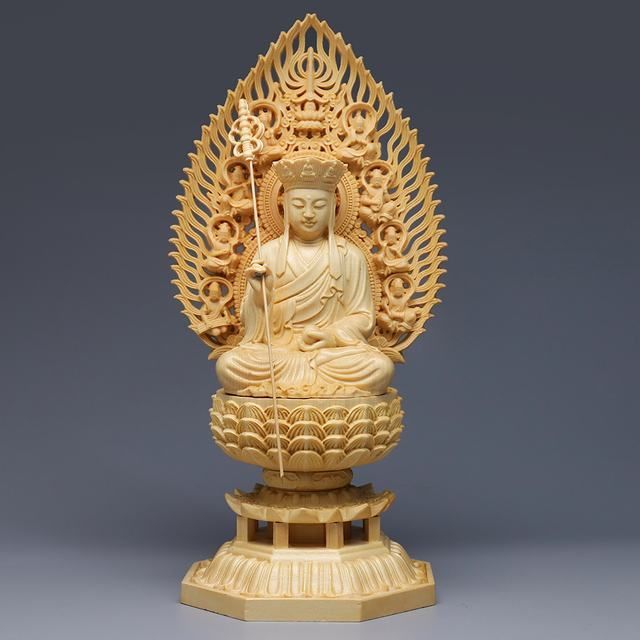 大島如雲造 白衣座観音像 仏教美術 銅製 SX94