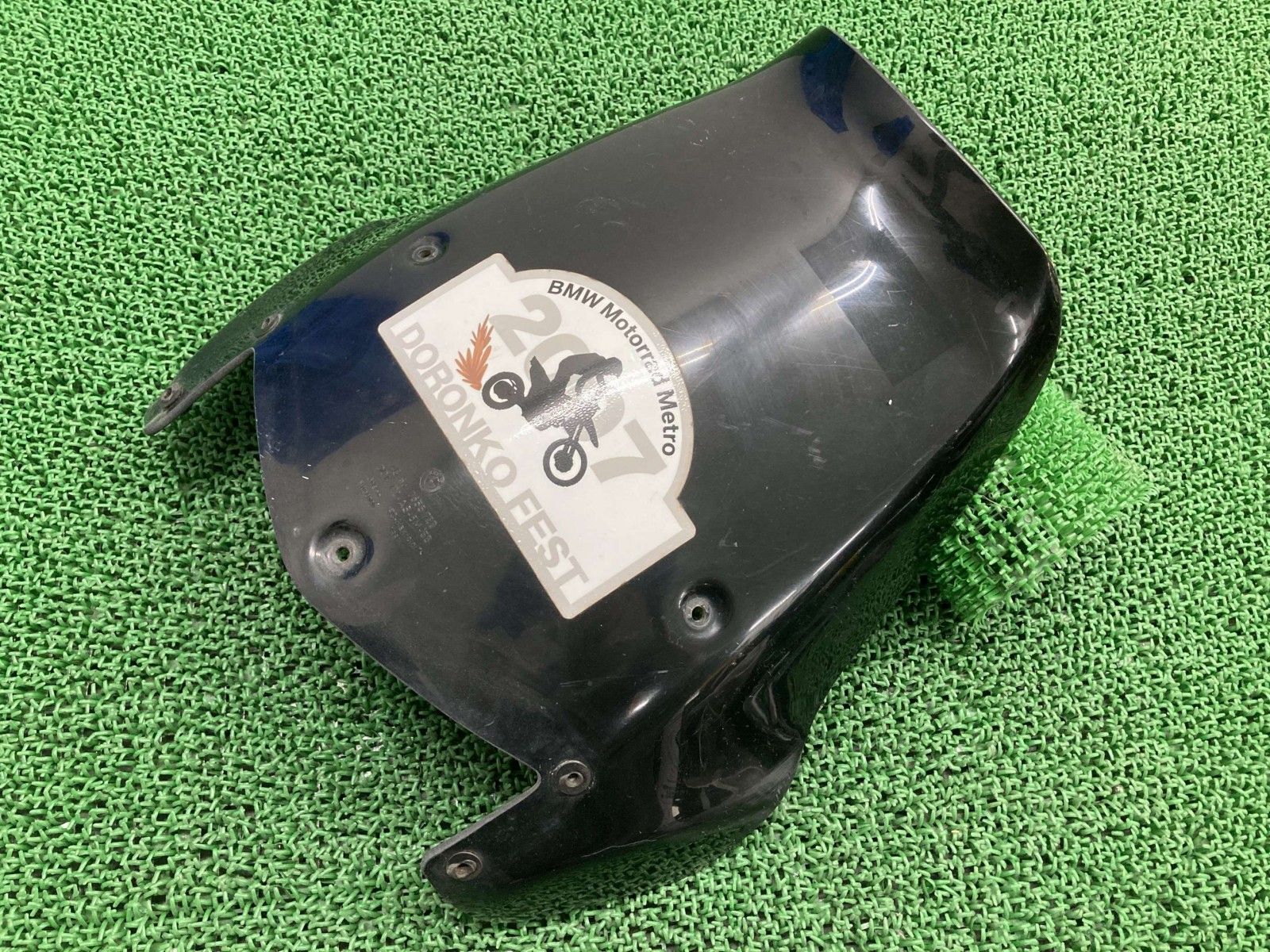 F650GSダカール スクリーン 46.63 7665 720 BMW 純正 46.637665 720 ブラック ウインドシールド 修復素材やペイント素材に uO