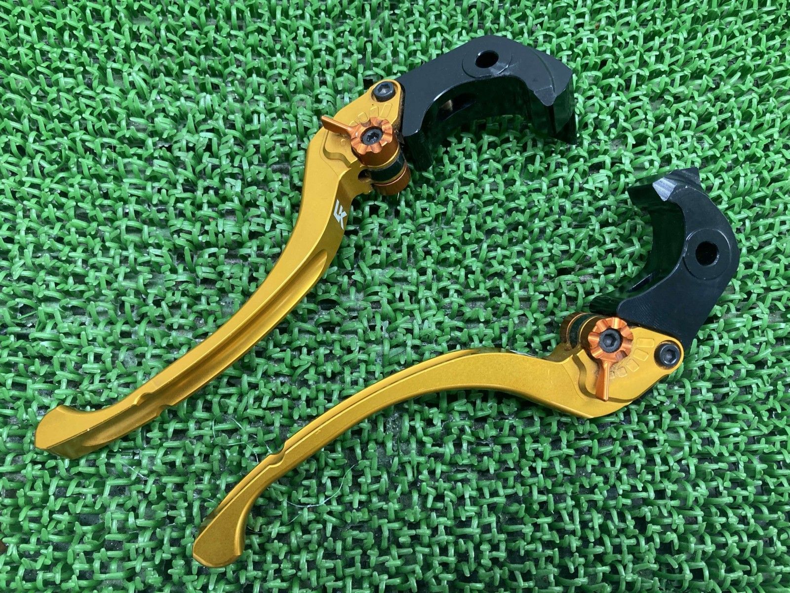 U-KANAYA製ZZ-R1400 レバー 左右 社外 バイク 部品 ZXT40A B C D ZX-14R アルミビレットレバー xX