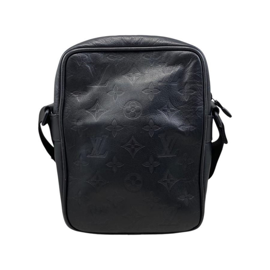 E4722 ルイヴィトン ショルダーバッグ ダヌーブPM M43681 モノグラム シャドウ ノワール ブラック LOUIS VUITTON