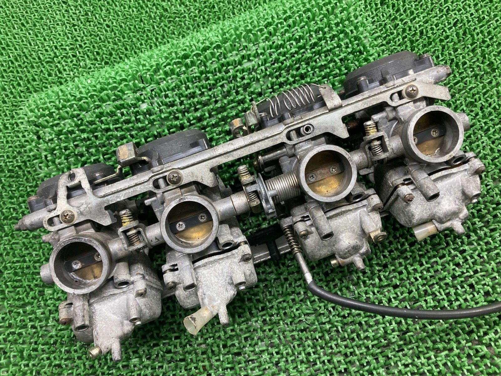 ZZ-R400 キャブレター V802 カワサキ 純正 バイク 部品 ZX400N ZZR400N 修復素材に 固着無し 品薄 車検 Genuine vW