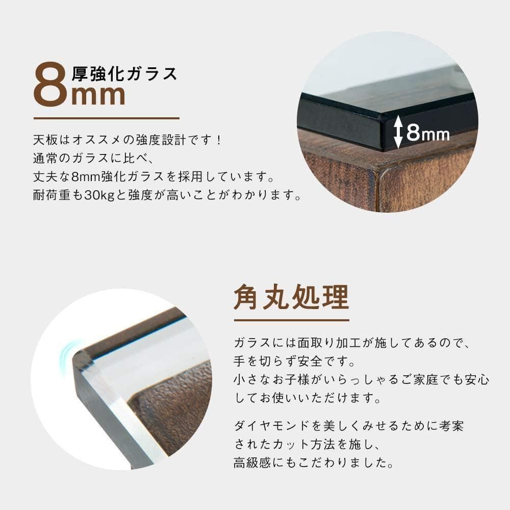 ハンドメイド　サイドローテーブル　スリムタイプ　(チーク色) ハンドメイド サイドローテーブル スリムタイプ (チーク色)