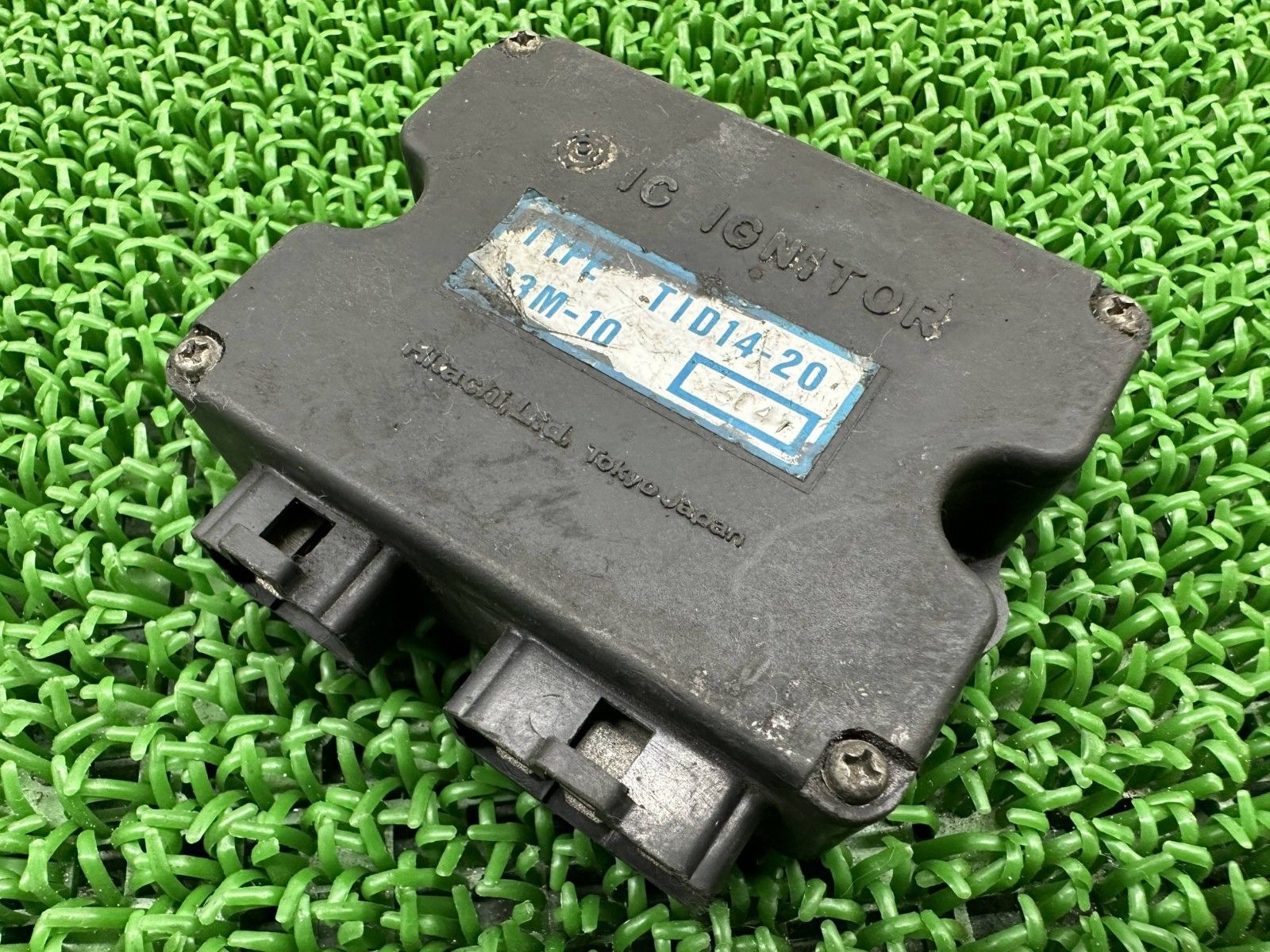 XJ400SP イグナイター ヤマハ 純正 バイク 部品 4G0 XJ400スペシャル CDI スパークユニット 機能的問題なし 車検 Genuine qH