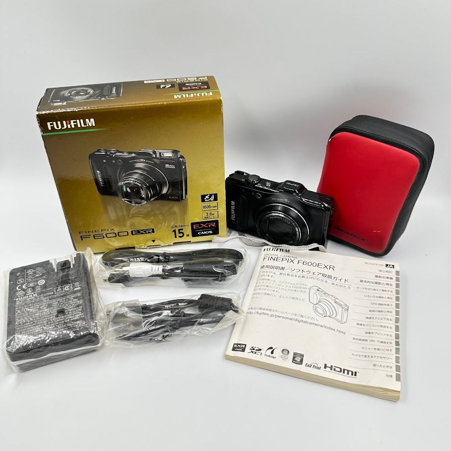 FUJIFILM finepix F600EXR デジカメ 通電済み 動作未確認