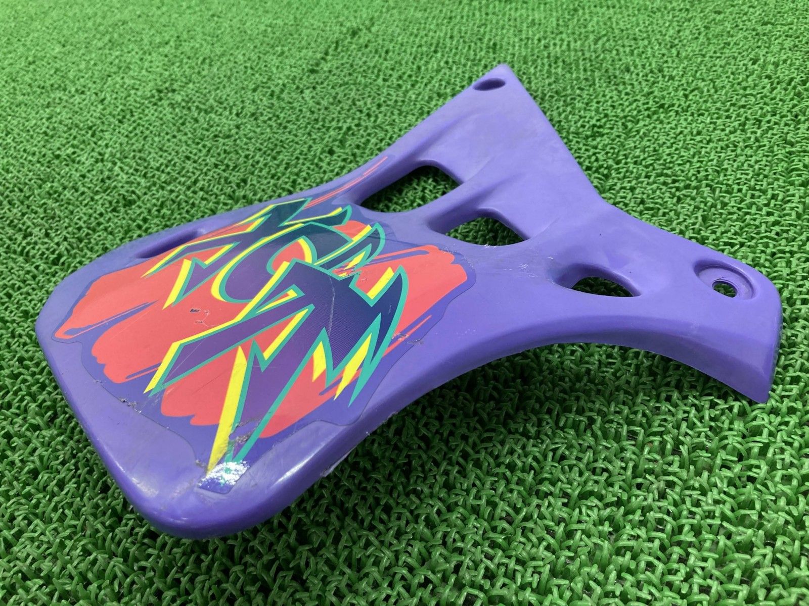 KDX125SR シュラウド 右 紫 49089-1094 カワサキ 純正 DX125A サイドカバー フロントカウル 割れ欠け無し 品薄 Hc