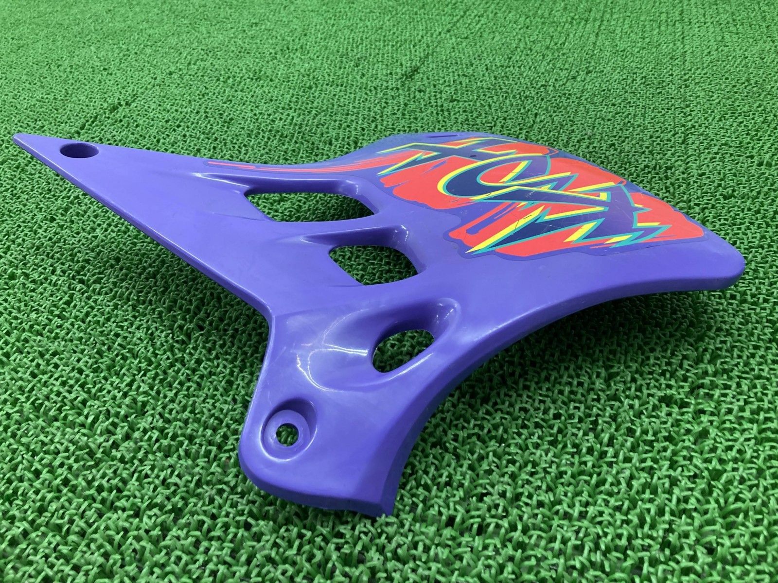 KDX125SR シュラウド 左 紫 49089-1089 カワサキ 純正 DX125A サイドカバー フロントカウル 割れ欠け無し 品薄 vX