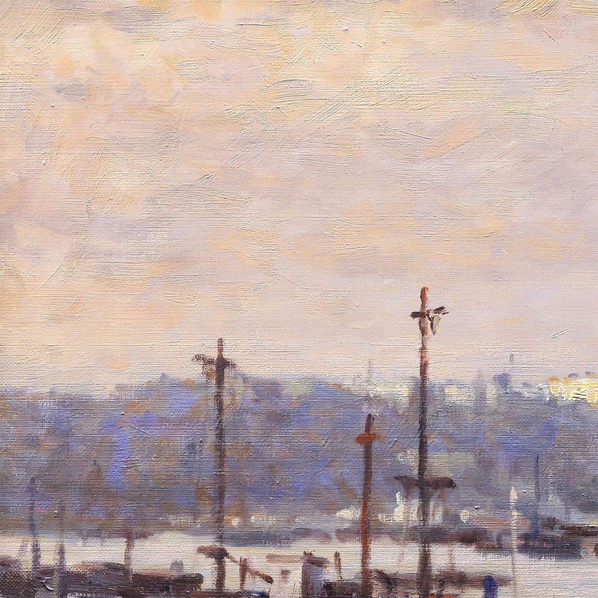 風景画 作家直筆サイン