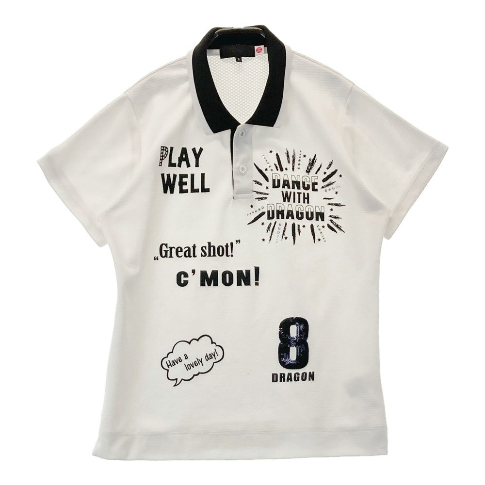 サイズ：3 DANCE WITH DRAGON ダンスウィズドラゴン 半袖ポロシャツ