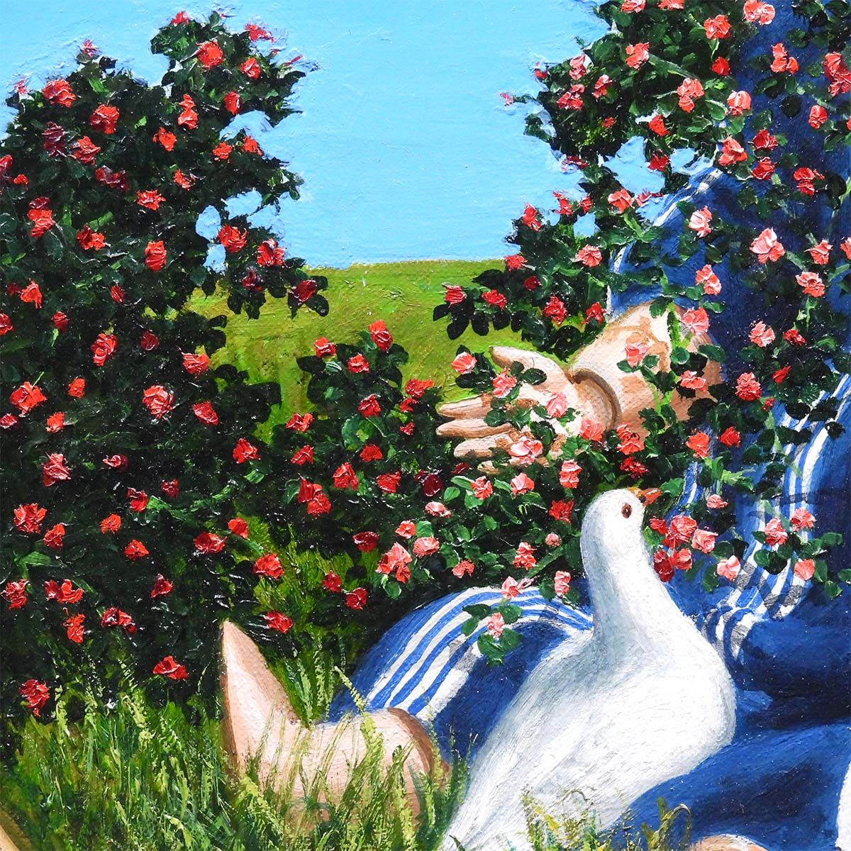 浮田克躬 風景画 油彩SM 風景画 古城 フランス 原画 油絵 絵画 真作