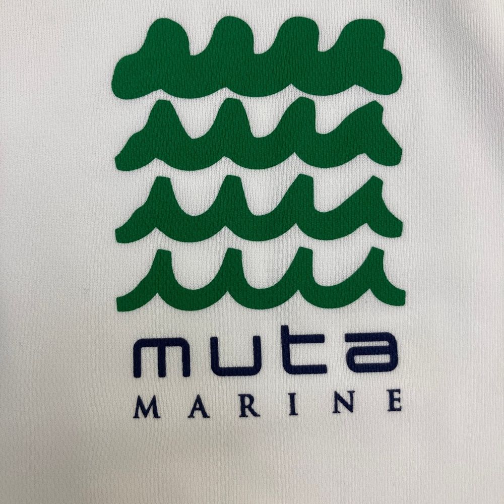 サイズ：0 MUTA MARINE ムータマリン 半袖ポロシャツ プリント
