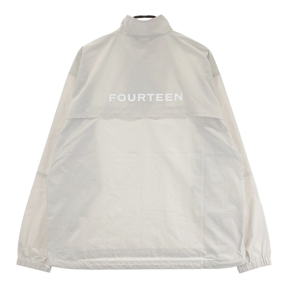 サイズ L FOURTEEN フォーティーン ハーフジッププルオーバー ブルゾン ベージュ系 240101544081 ゴルフウェア メンズ ストスト