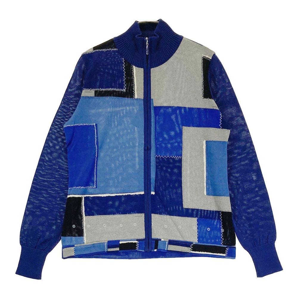 サイズ 38 LEONARD SPORT レオナール スポーツ ニットジャケット ブルー系 240101545010 ゴルフウェア レディース ストスト