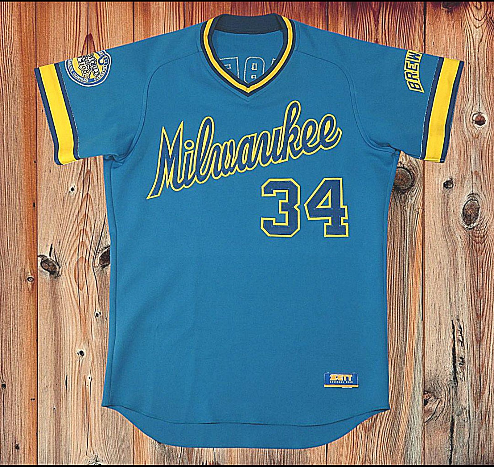 ✅️ 1982 ZETT ゼット MLB メジャーリーグ Milwaukee ミルウォーキー