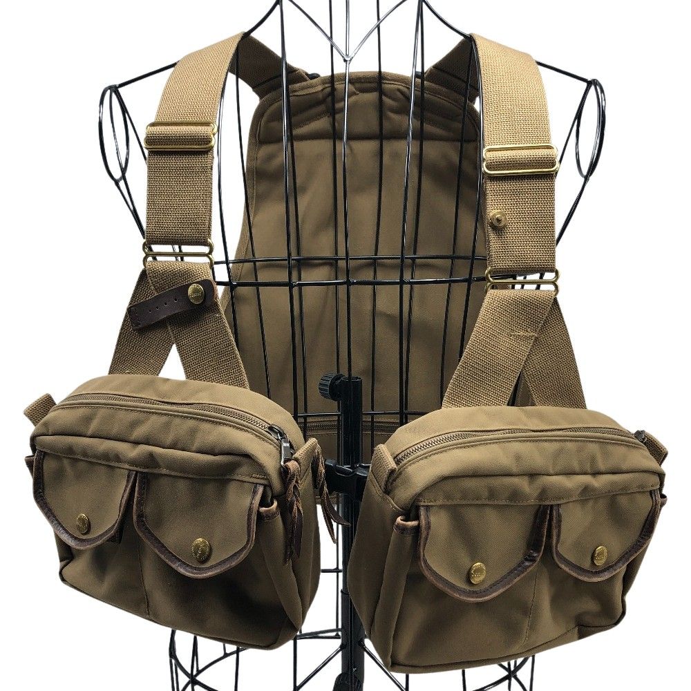 ΣΣDECODE ディコード フィッシングベスト キャンバス ベストパック