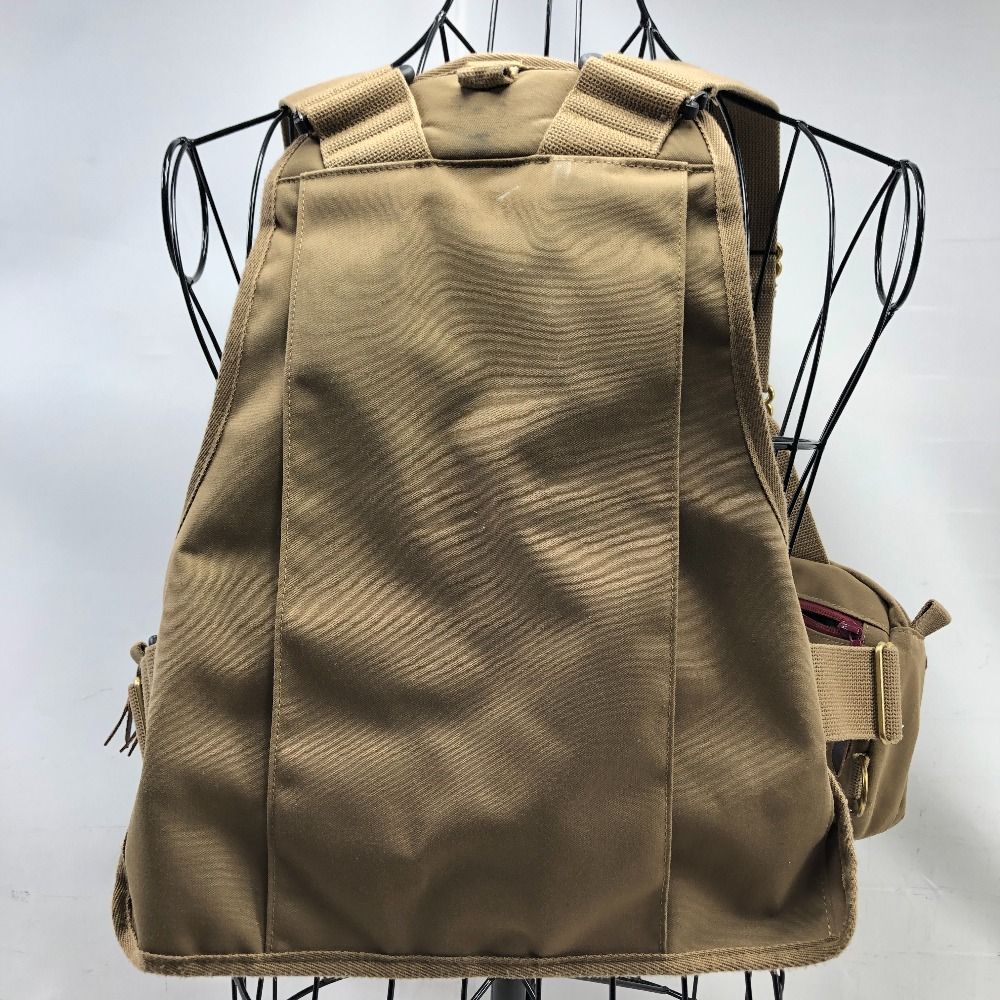 ΣΣDECODE ディコード フィッシングベスト キャンバス ベストパック