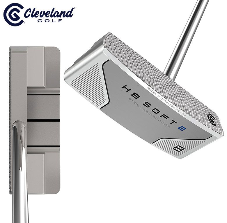 クリーブランド HB SOFT 2 8 C センターシャフト パター オリジナルスチールシャフト