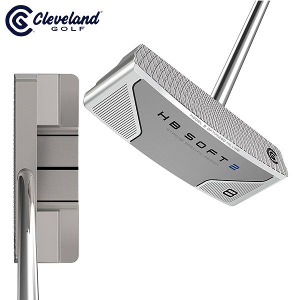 クリーブランド HB SOFT 2 8C センターシャフト パター オリジナルスチールシャフト