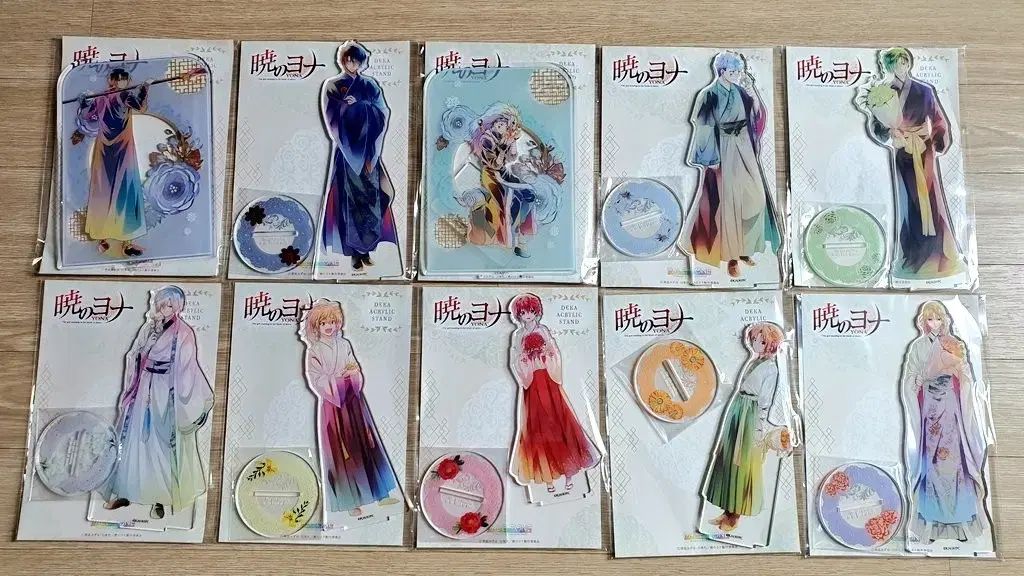 フルセット 暁のヨナ ペールトーン アクリルスタンド グッズ