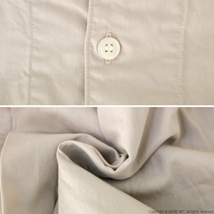 □ハーベスティ HARVESTY コットンサテンアトリエローブ A42001