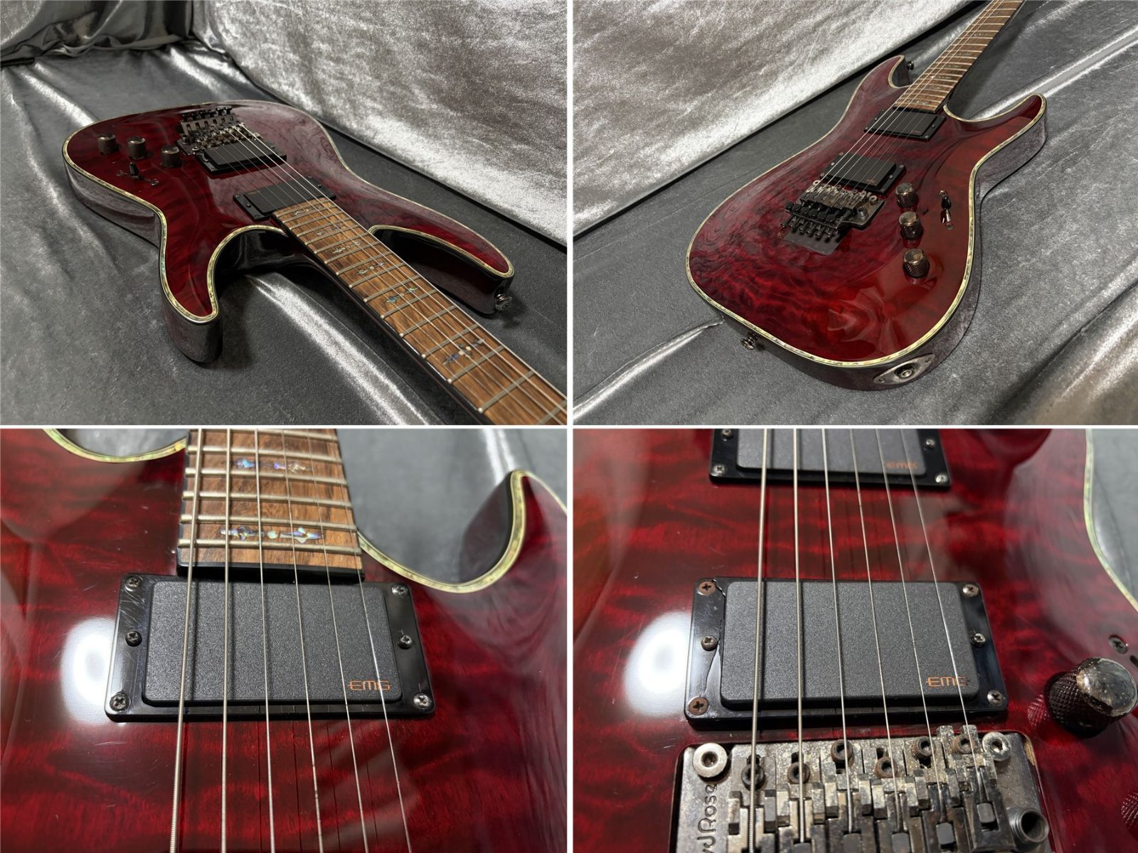 定価253,000円 Schecter（シェクター） AD-C-1-FR-HR ヘルレイザー EMG