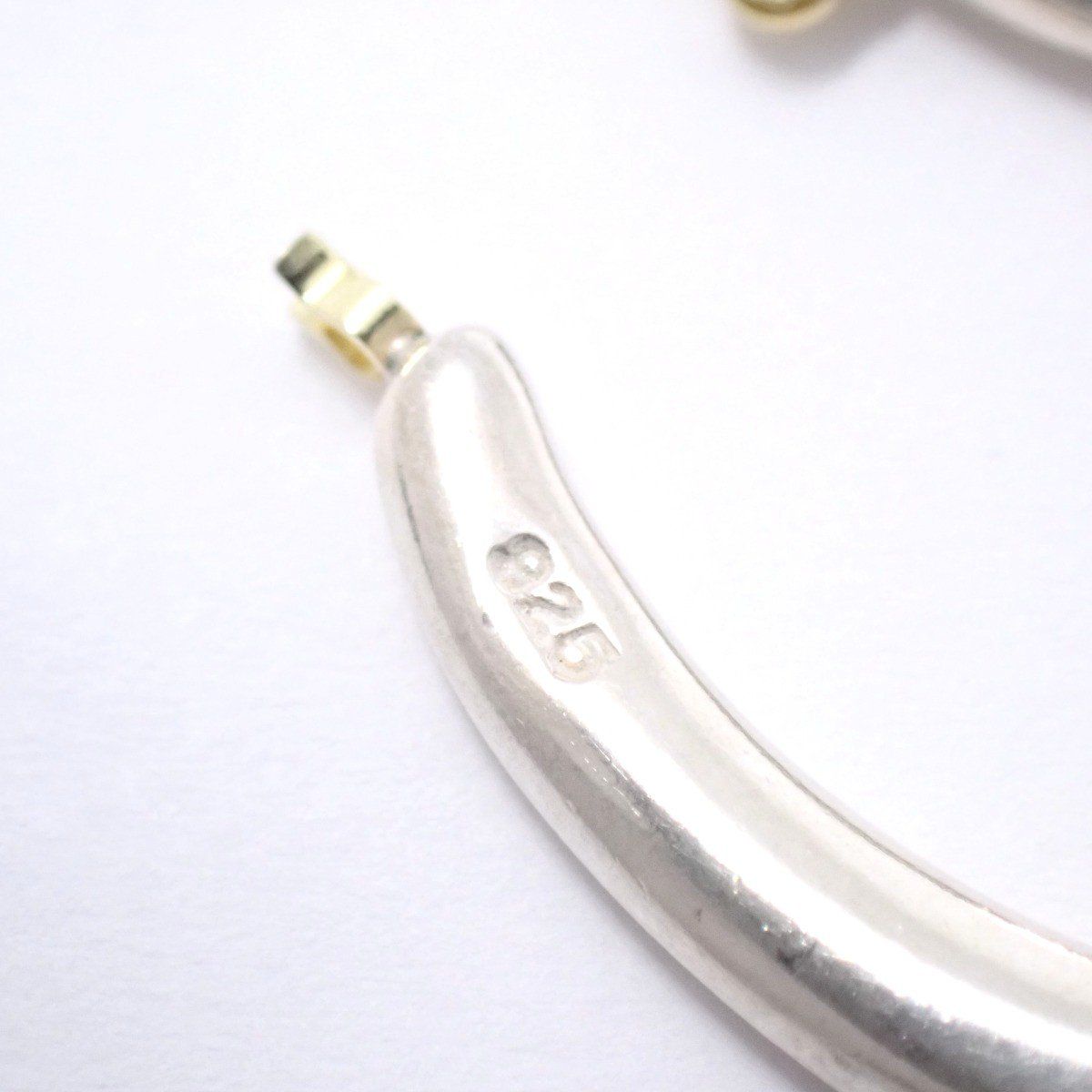 ete エテ フープ ピアス シルバー925/K18YG【いおき質店】 - メルカリ