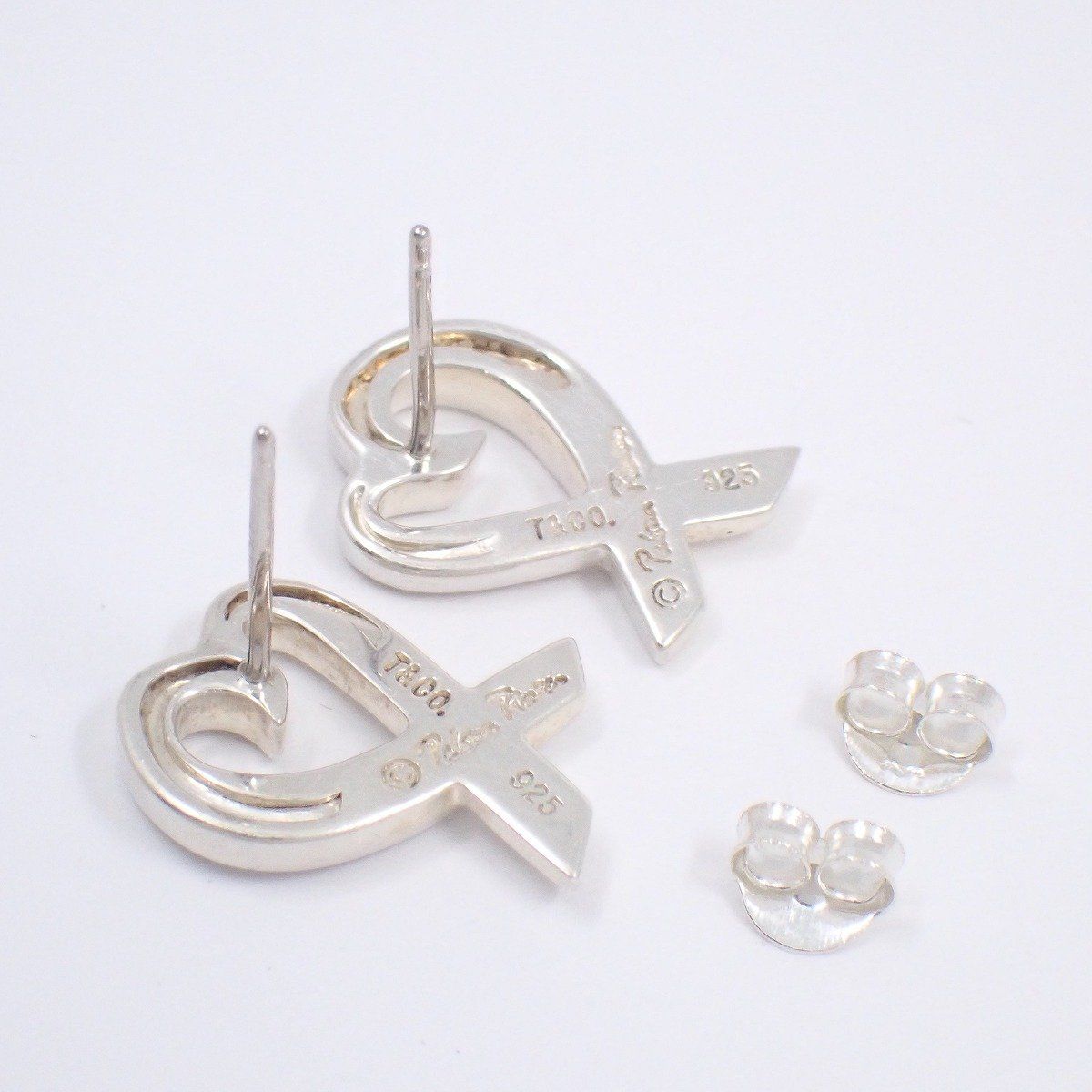 TIFFANY＆Co. ティファニー パロマピカソ ラビングハート ピアス 