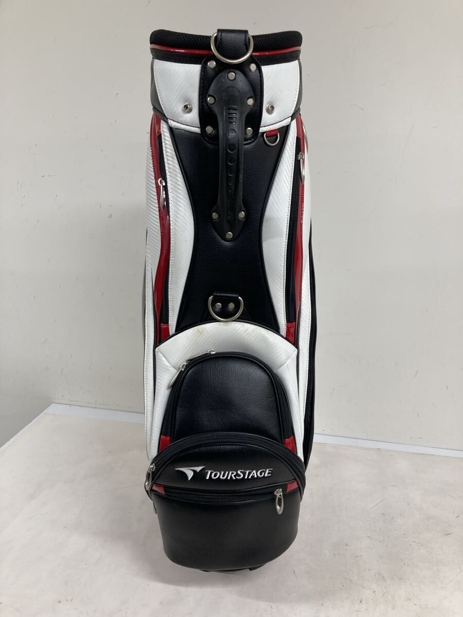 送料無料☆TOURSTAGE ツアーステージ☆キャディバッグ ゴルフバッグ