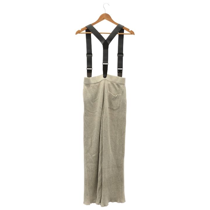 FRAMeWORK フレームワーク ⑤ 25030220309010 ワッフルサスペンダー付きパンツ レディース オートミール 36