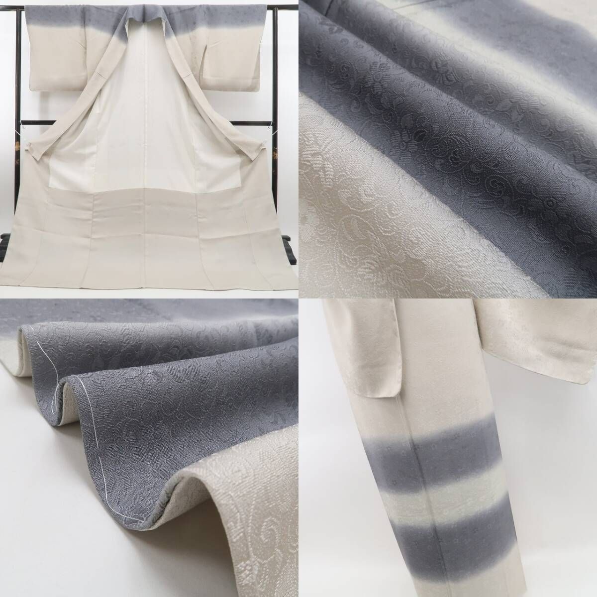 暈し 唐花唐草地紋