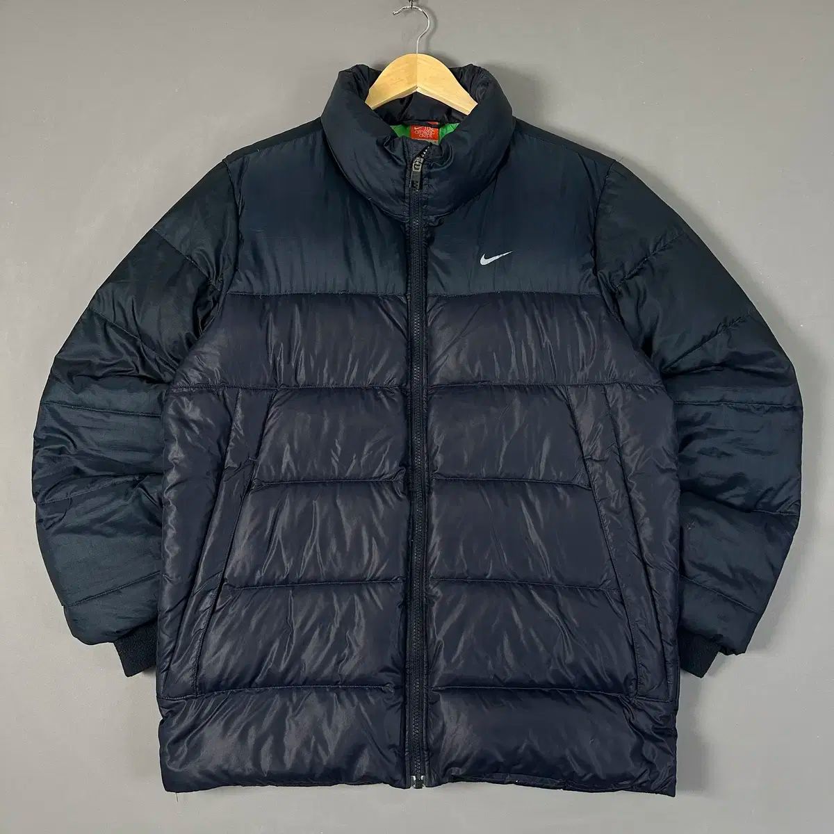 ナイキ スウッシュ ダックダウン ダウン ネイビー M 122304