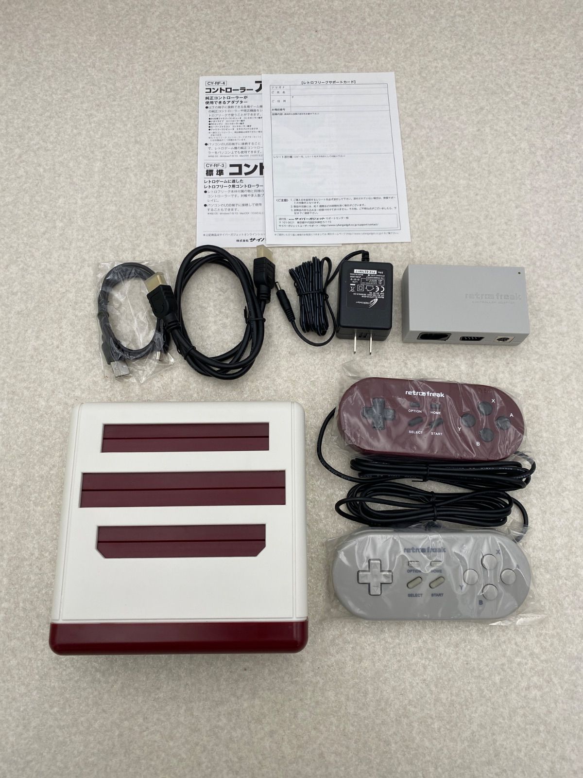 レトロフリーク コントローラーアダプタセット KOOLFOOD_TN