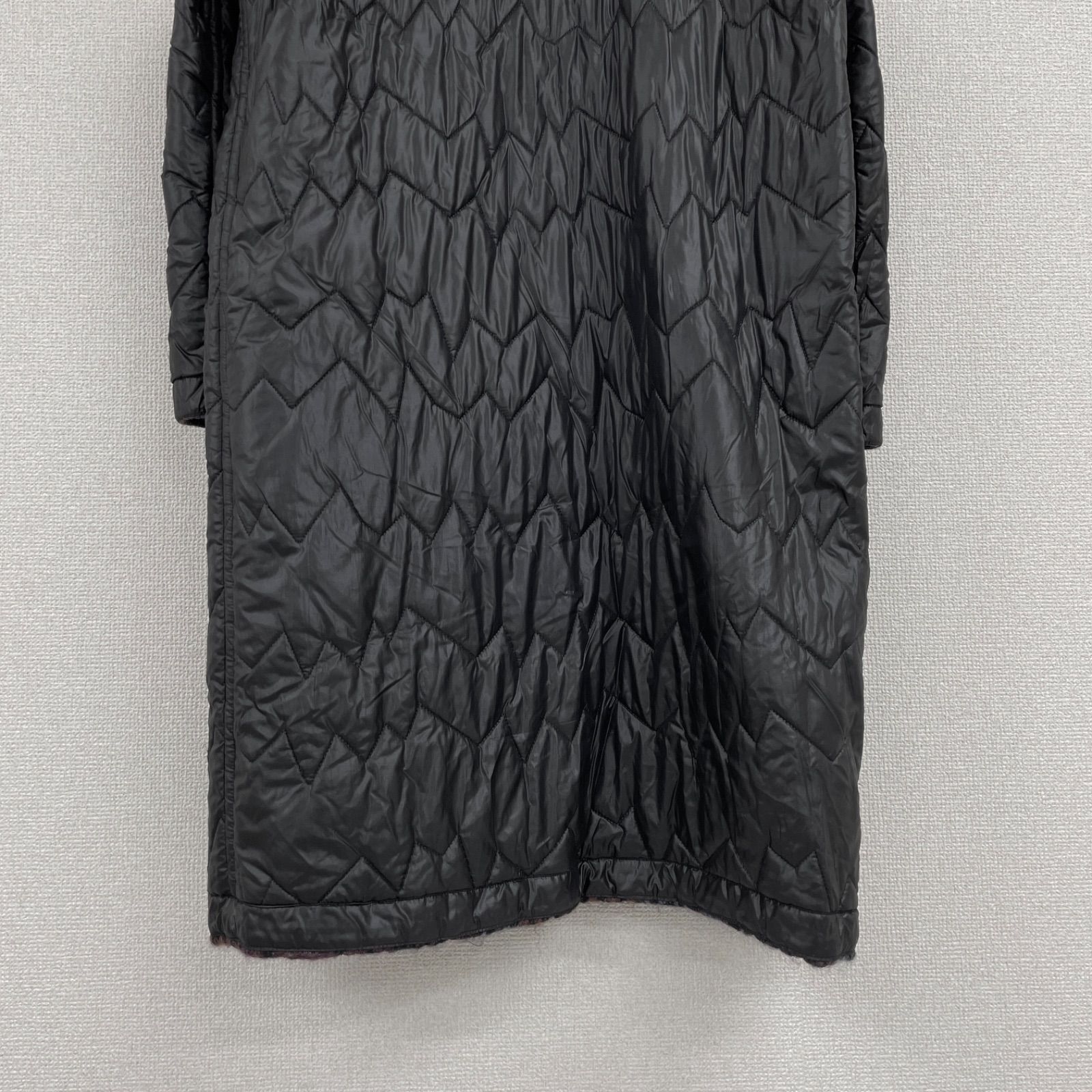 MISSONI ミッソーニ ロングコート リバーシブル 中綿 フード マルチ