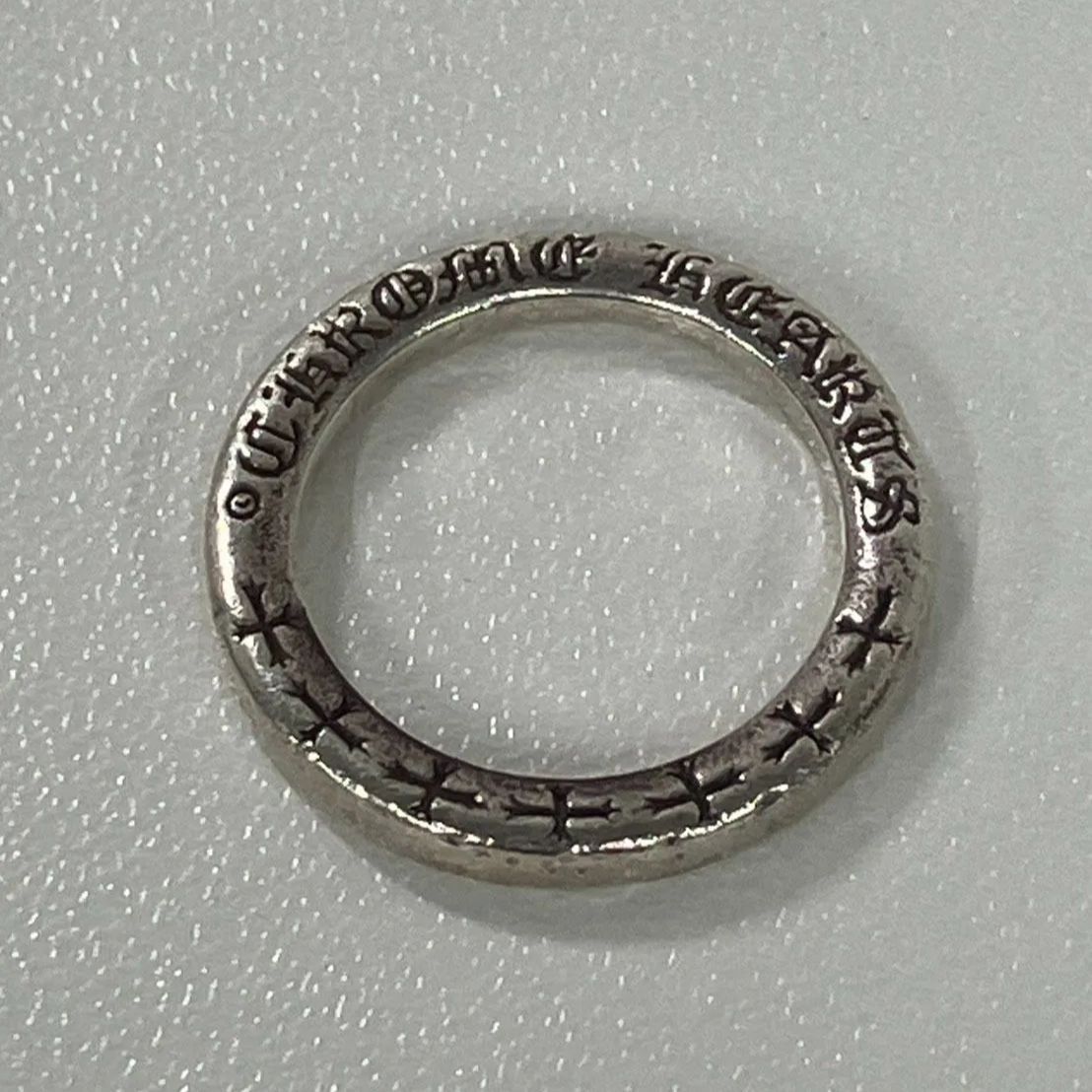 CHROME HEARTS スペーサーリング 3mm プレーン 指輪 クロムハーツ シルバー