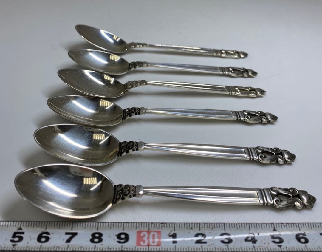 ジョージジェンセン エコーンデザートスプーン6本