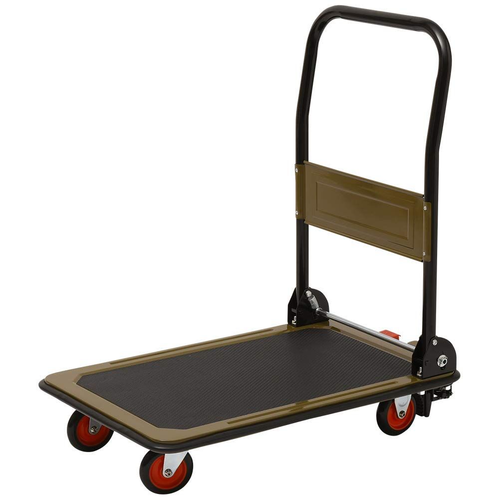 商品 コーナンオリジナル LIFELEX ブレーキ付き台車 LFX10-6865