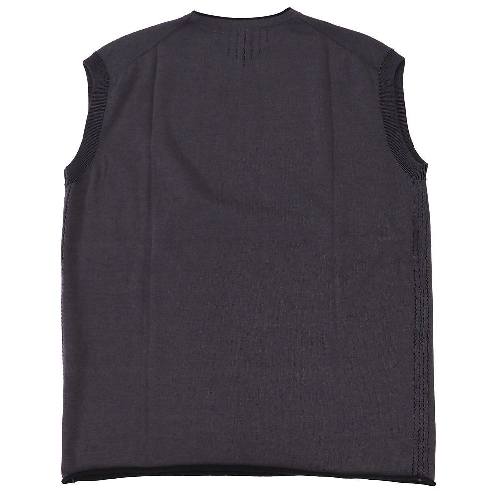 25SS RIPVANWINKLE ノースリーブ ニット サイズ L チャコールグレー RW-723 リップヴァンウインクル メンズ 5F3 J06197 KCT17