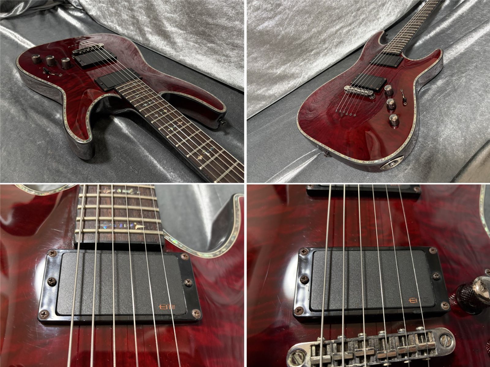 定価242,000円 Schecter（シェクター） AD-C-1-HR ヘルレイザー EMG