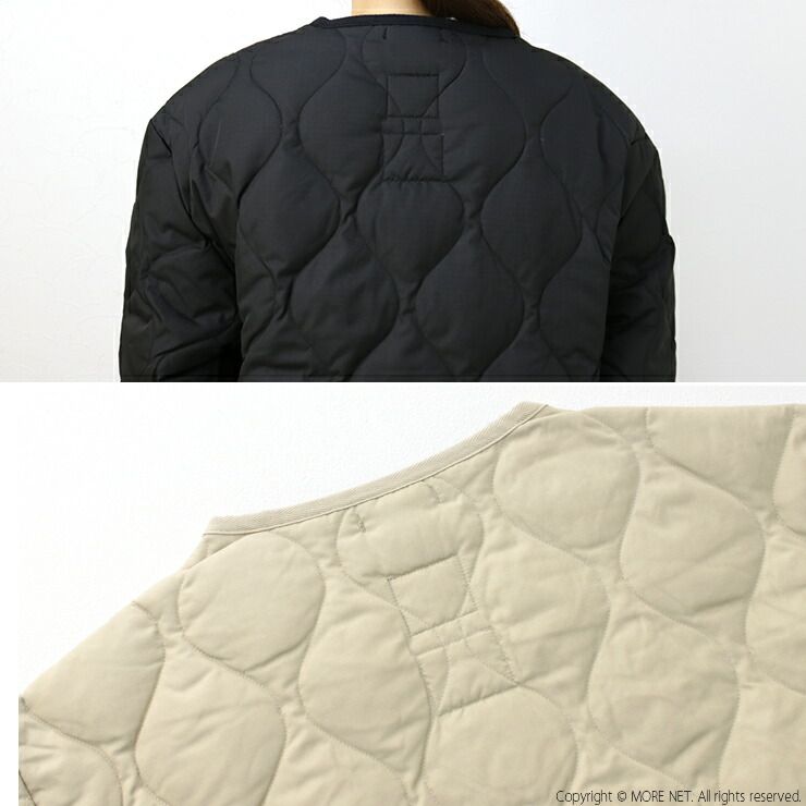 タイオン TAION ミリタリークルーネックダウンコート 104BML-1-LONG