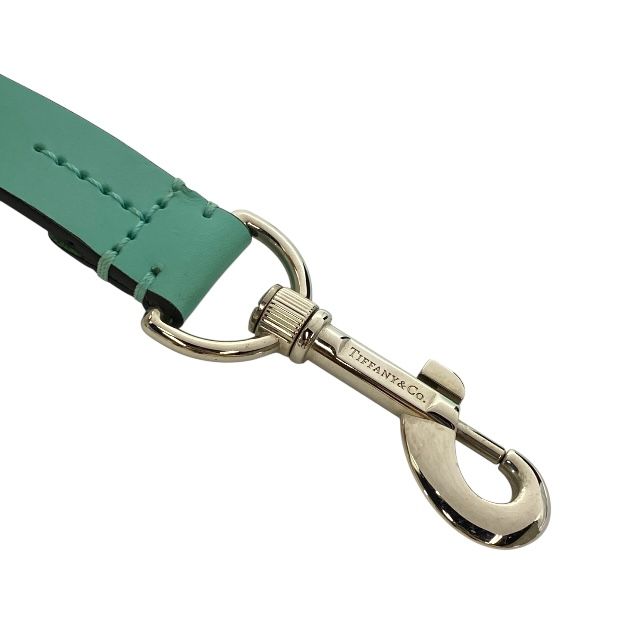 ティファニー レザー リーシュ リード ペット用 犬用 ドッグ ティファニーブルー シルバー TIFFANY-Co. ユニセックス対応の リード 正規品で安心のペットグッズ USTAUSTRALIA_COM_AU