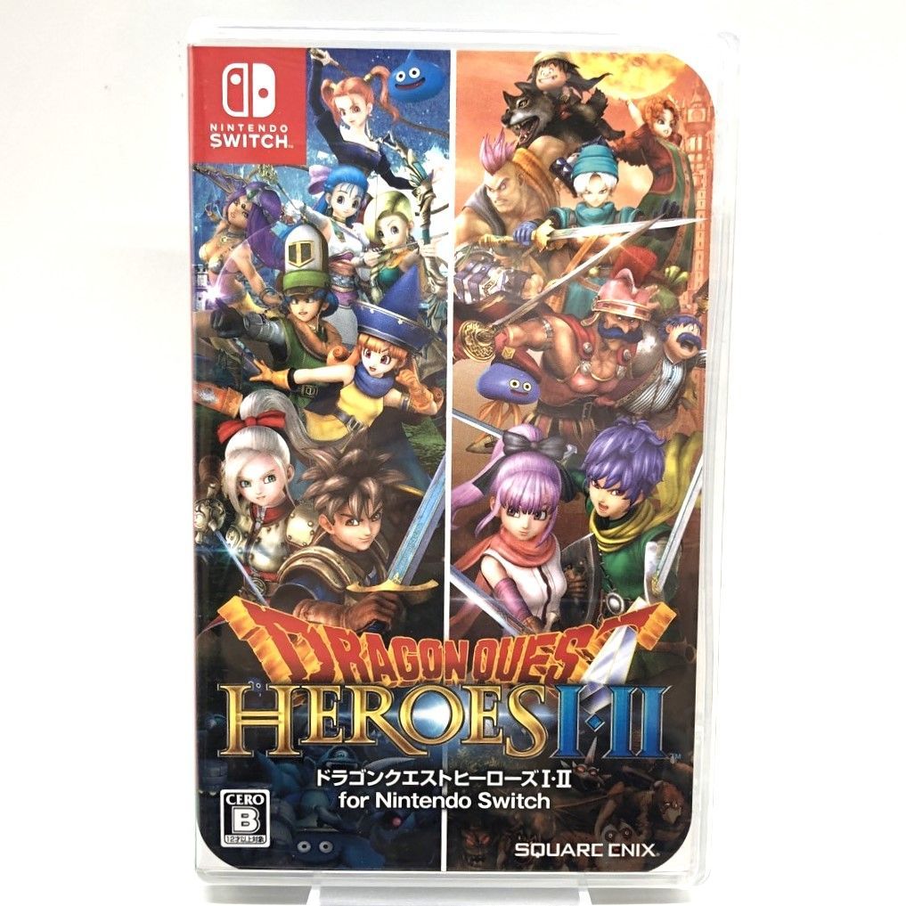 任天堂 NINTENDO switch ドラゴンクエストヒーローズ Ⅰ Ⅱ スイッチ ソフト ドラクエ シュリンク付き ♥未開封 006417