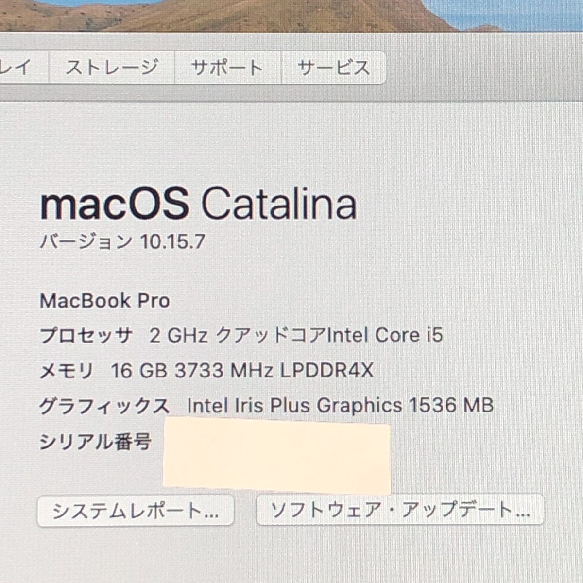 進捗 ◆ジャンク品 本体のみ◆Apple MacBook Pro 13インチ 2020 Thunderbolt 3ポート x 4 i5 16GB 512GB 画面表示色異常 A2251 EMC3348|MB-JUNK-251696 352153