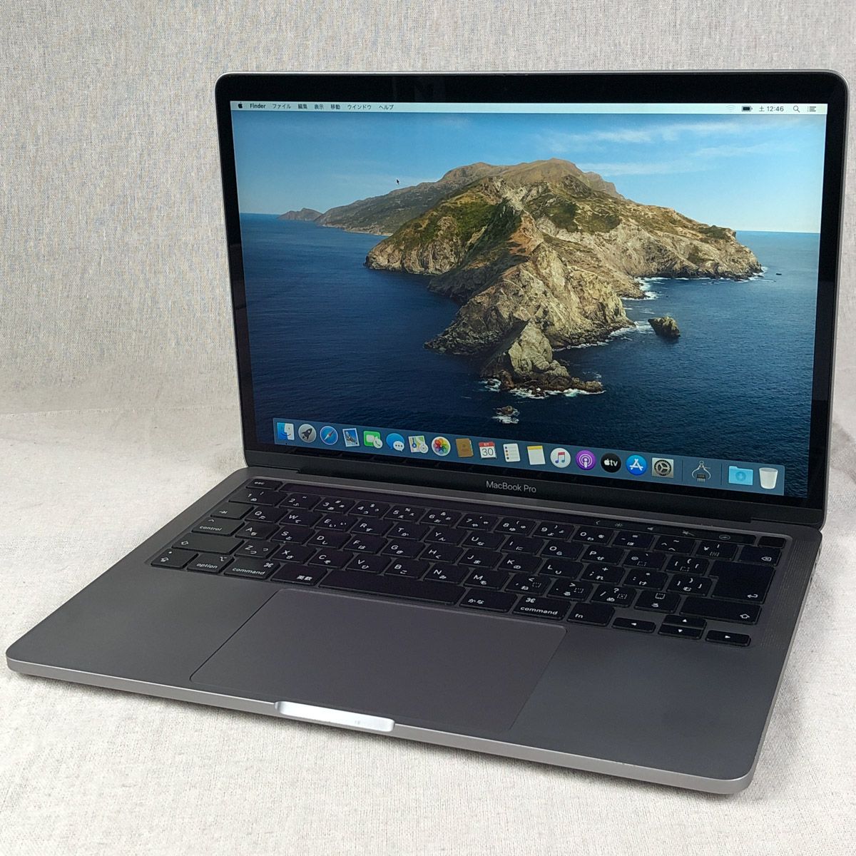 ◆ジャンク品 本体のみ◆Apple MacBook Pro 13インチ 2020 Thunderbolt 3ポート x 4 i5 16GB 512GB 画面表示色異常 A2251 EMC3348 MB-JUNK-251692 352050