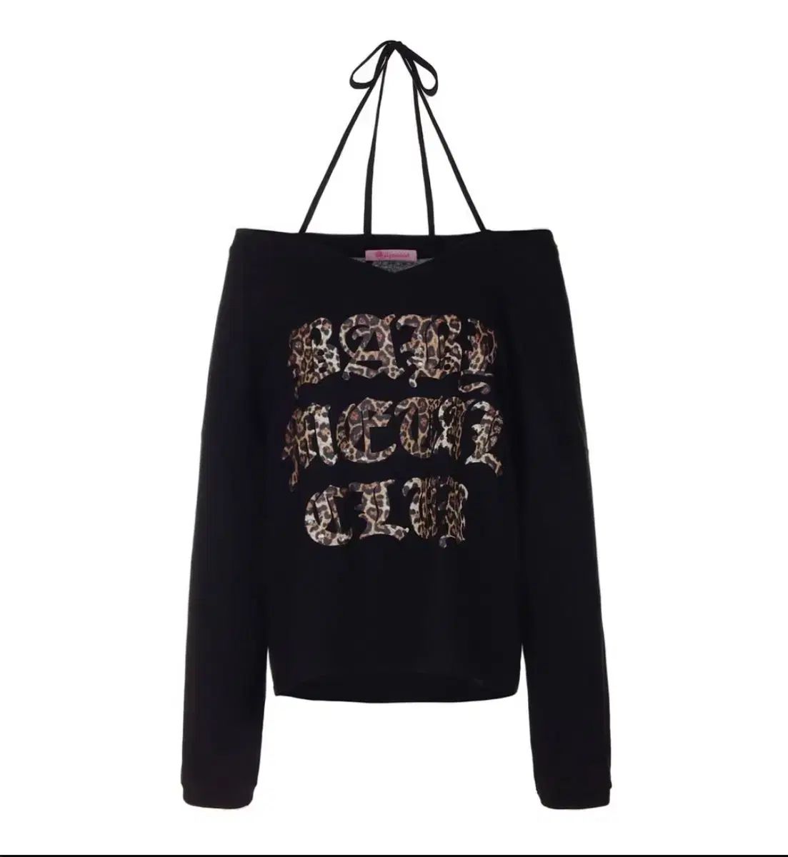 Babymetalclub ベイビーメタルクラブ ヒョウ柄シャーリングTシャツ