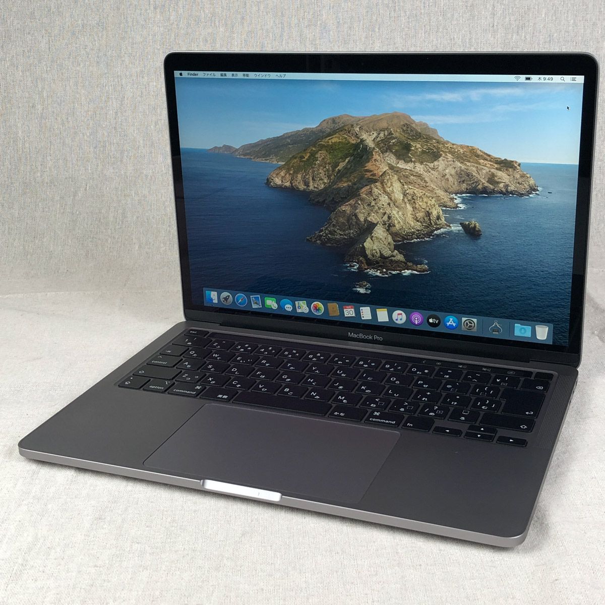 ◆ジャンク品 本体のみ◆Apple MacBook Pro 13インチ 2020 Thunderbolt 3ポート x 4 i5 16GB 512GB 画面表示色異常 A2251 EMC3348 MB-JUNK-251693 352000