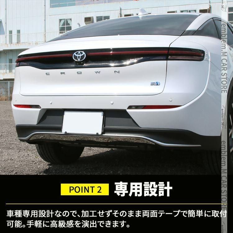 リアバンパーガーニッシュ 1P