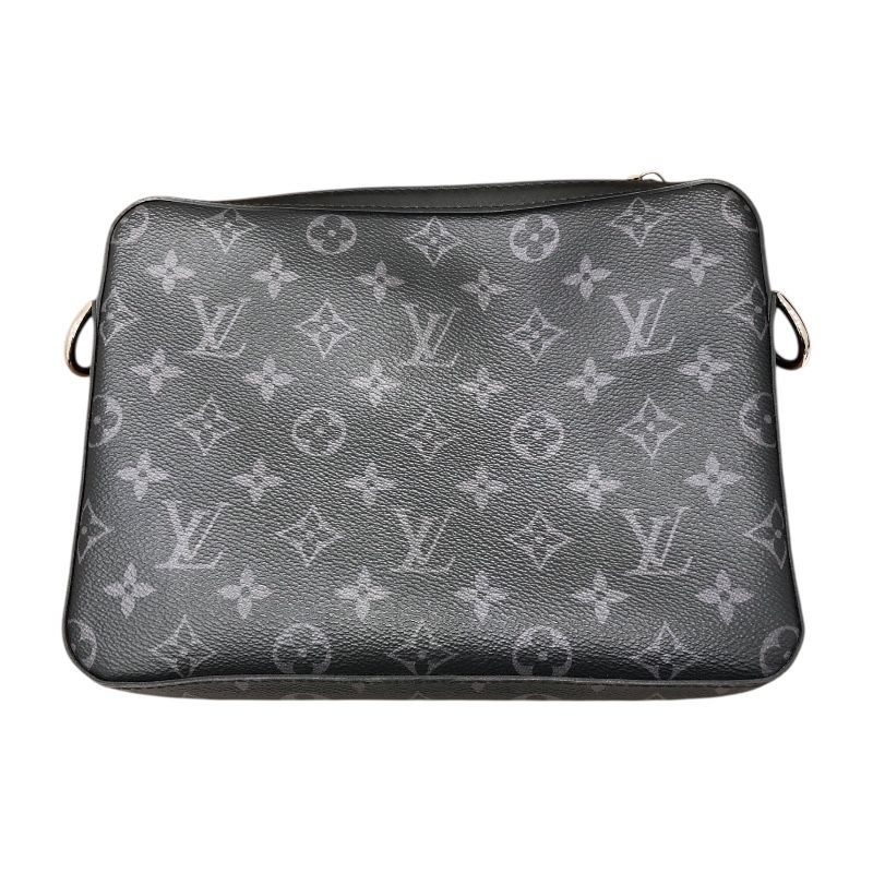 ルイ ヴィトン LOUIS VUITTON トリオ メッセンジャー N50017 ブラック ダミエ グラフィット 3D メンズ ショルダーバッグ