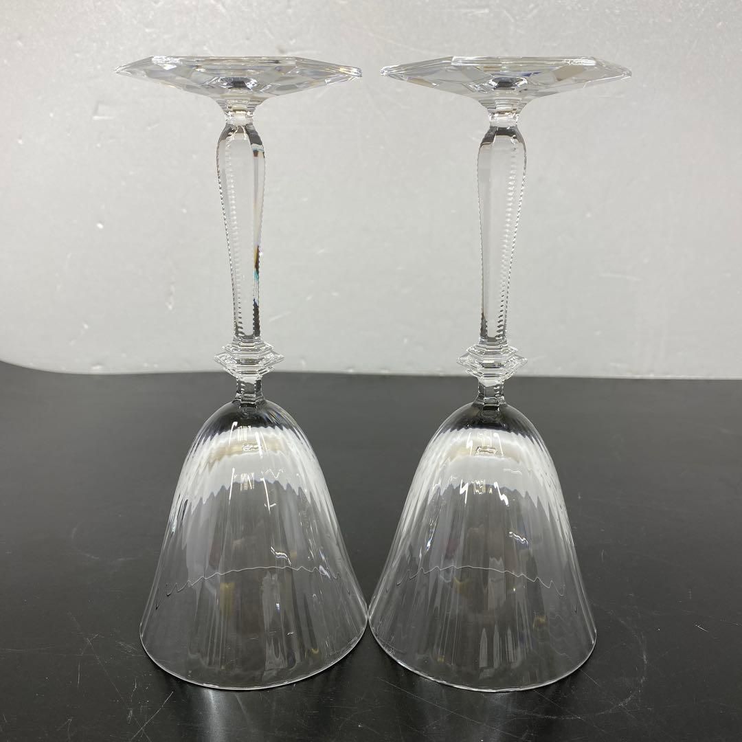 歓迎します! バカラ アルガード ワイングラスペア トヒコ 東さ7-0127 1F