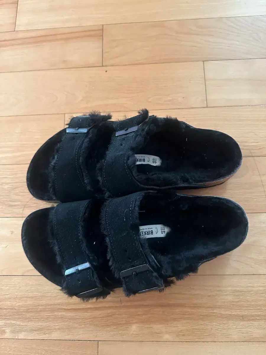 ビルケンシュトック アリゾナ シアリング ブラック 40 260 サイズ