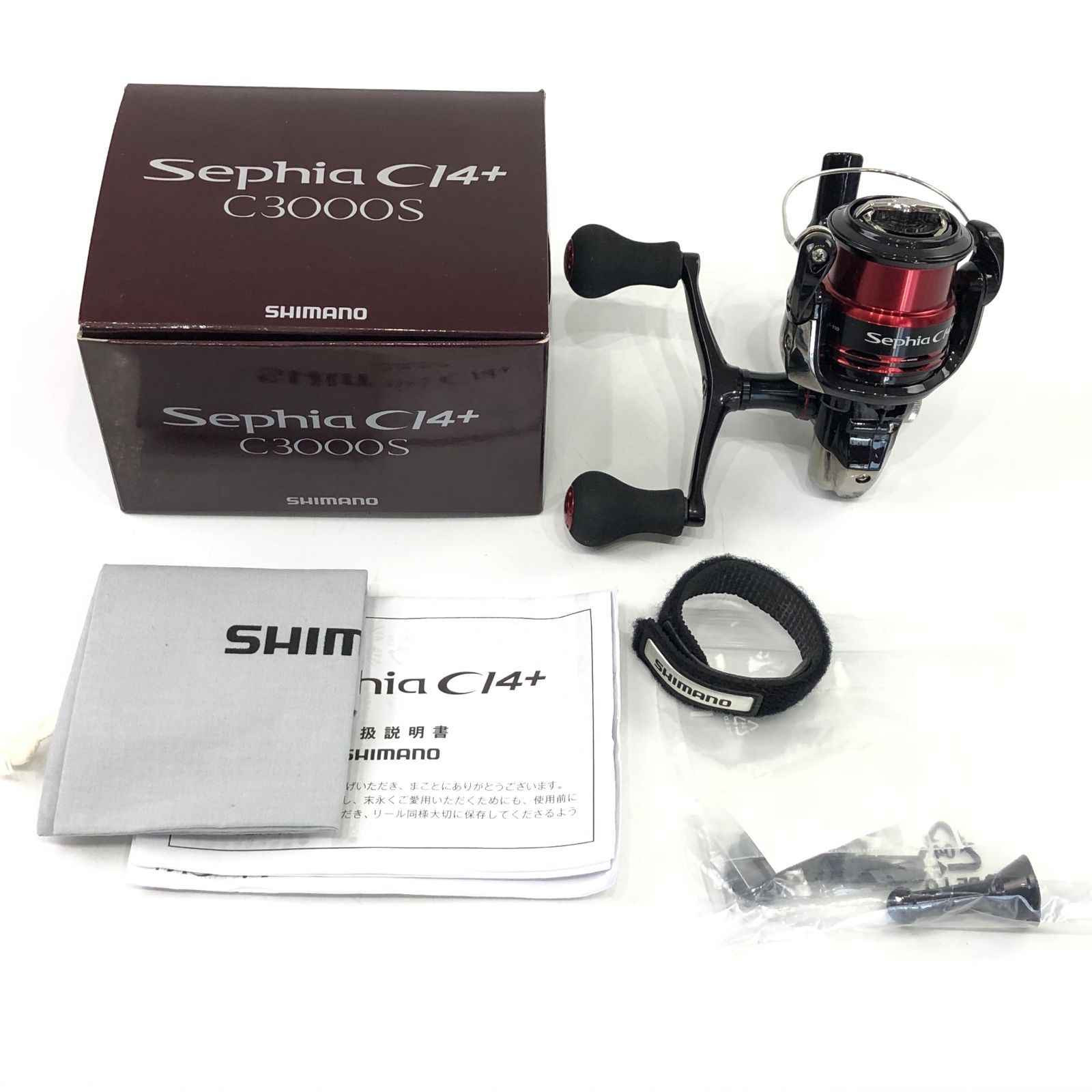 シマノ 12 セフィア C3000S スピニングリール ダブルハンドル 品 | SHIMANO Sephia CI4 Fishing Reel 釣具 リール エギング イカ釣り エギ 海釣り ロッド